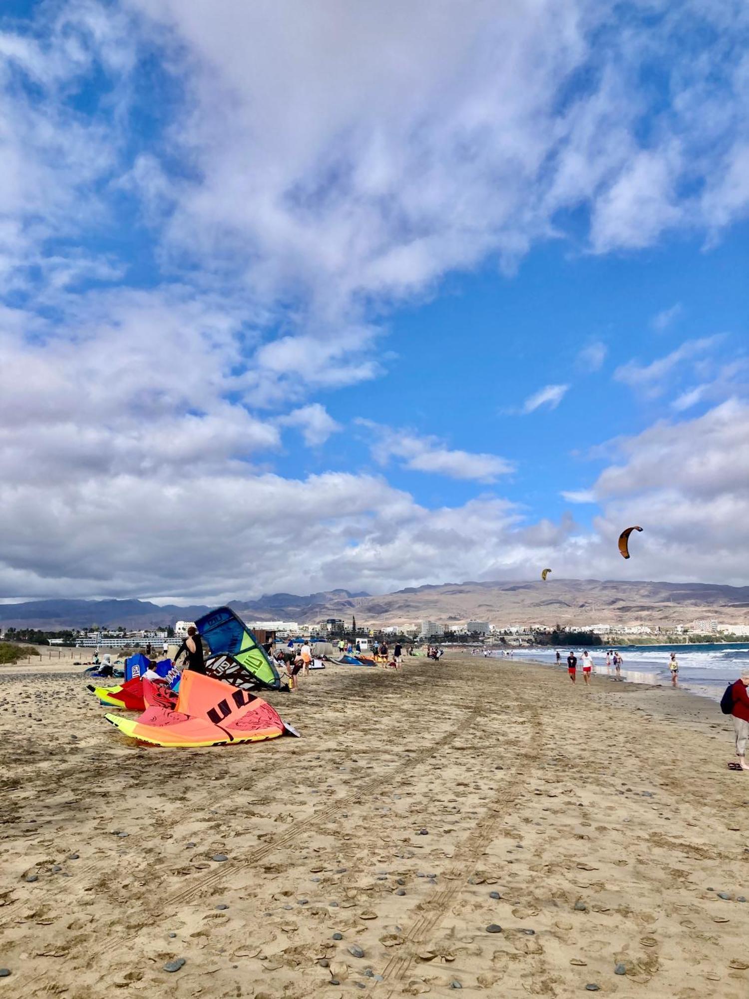 プラヤ・デル・イングレスMaspalomas Living Las Brisas Bungalowアパートメント エクステリア 写真